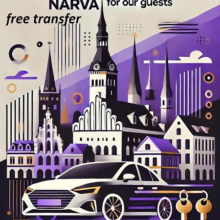 Family-friendly 2-bedroom Free Parking * Narva